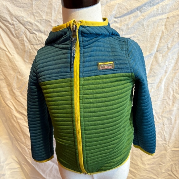 LL Bean kids airlight full-zip hoodie 3T, jacket - Picture 2 of 10